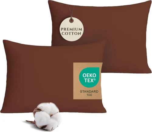 Miniatura 9 de Pobibaby - Paquete de 2 fundas de almohada de alta calidad para niños pequeños de 13 x 18 pulgadas - Tejido de jersey ultrasuave - Almohada