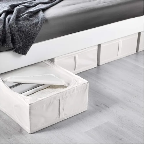 Miniatura 5 de IKEA Skubb Storage Case White 803.000.47 Tamaño 17 ¼x21 ¾x7 ½