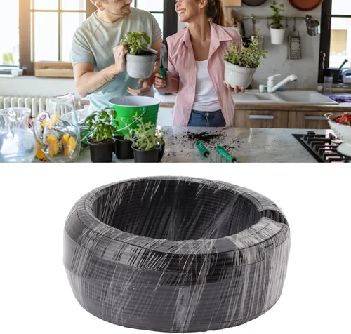 Miniatura 3 de Alambre de entrenamiento de bonsái de aluminio, 17.64 oz de alambre de metal grueso negro flexible con resistente, alambre de bonsái y bonsái