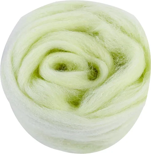 Miniatura 135 de 24 tipos de lana rosa, 4.23 oz (120 g), adecuado para fieltro húmedo y fieltro de aguja de telas hiladas de lana. Un paquete de prueba está Tonos