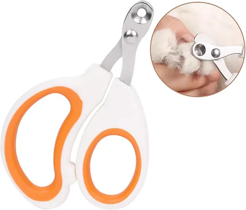 Cortaúñas para gatos con orificio de corte circular. Evita cortar las uñas de mascotas en exceso. Juego profesional de recortadora de patas de hoja