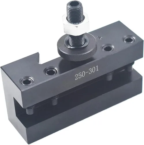 CXA 250-301 - Soporte para herramientas de pistón de torno CNC, poste de herramienta de torno de metal para herramientas de torneado y mini torno