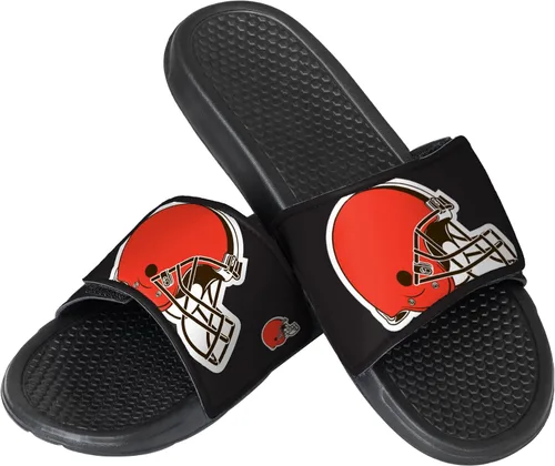 Miniatura 20 de FOCO mens NFL Team Cropped Big Logo Shower Sport Slide Flip Flop Sandals