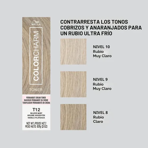 Miniatura 6 de COLORCHARM Permanent Crème Hair Toner Free of Animal-Derived Ingredients, Parabens Free & Gluten Free 2 oz