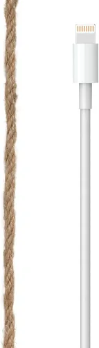 Miniatura 5 de Tenn Well Cuerda de yute natural fuerte, 0.157 in de grosor y 66 pies de largo, rollo de cuerda de yute para jardín, artes y manualidades
