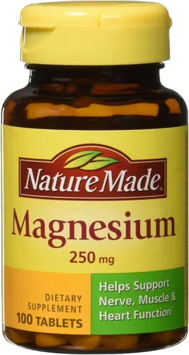 Miniatura 14 de Nature Made Óxido de magnesio 250 mg, suplementos de magnesio para hombres y mujeres, apoyo para la salud muscular, corazón, huesos y nervios, 200