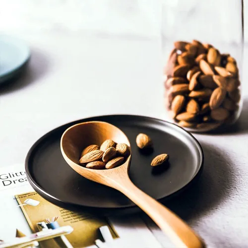 Miniatura 6 de Platos pequeños de 6 pulgadas para aperitivos de porcelana mate, elegantes platos redondos de tamaño mini para postre, ensalada, aperitivos, juego