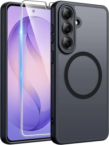 Miniatura 39 de FNTCASE - Funda para iPhone 16 Pro: magnética, mate, translúcida, de grado militar, protectora contra caídas, resistente, fina, duradera y a prueba