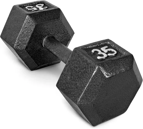 Miniatura 41 de CAP Barbell Mancuerna hexagonal de hierro fundido Múltiples opciones