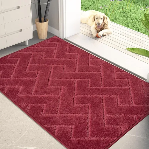 Miniatura 28 de PURRUGS Alfombra de fácil cuidado de 6 x 9 pies, antideslizante, lavable a máquina, tapete para puerta de perro, resistente a las manchas
