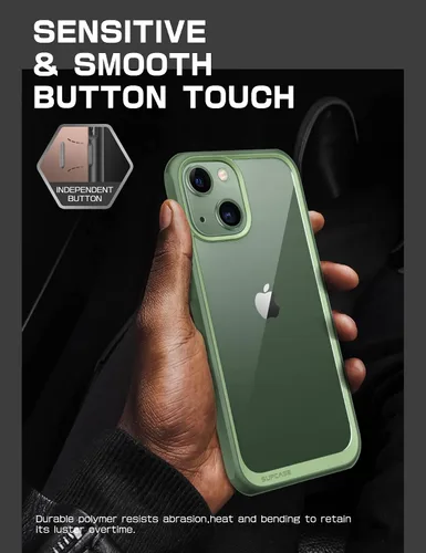 Miniatura 7 de SUPCASE Unicorn Beetle Style Series - Funda para iPhone 13 (versión 2021) de 6.1 pulgadas, funda protectora híbrida transparente prémium (Jasper)