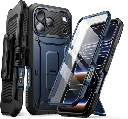 Miniatura 11 de SUPCASE Funda para iPhone 17 Pro Max con botón de control de cámara (Unicorn Beetle Pro), [soporte integrado y protector de pantalla]