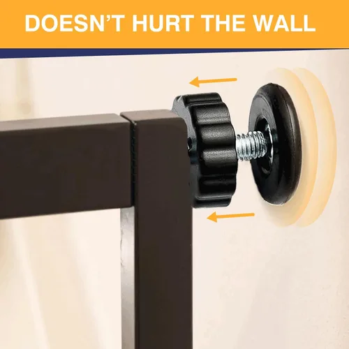Miniatura 5 de 4 piezas de repuesto para puerta de bebé, varillas de eje de puerta de bebé de 0.315 in, kit de piezas de hardware para puertas de seguridad
