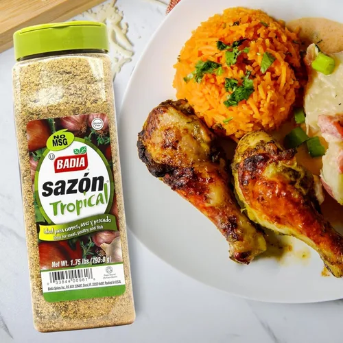 Miniatura 4 de Badia Sazón Tropical, 1.75 lbs - Mezcla picante para carnes, aves y mariscos