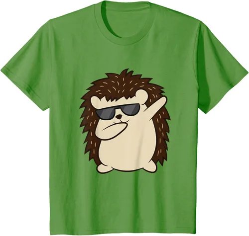 Miniatura 57 de Dabbing Hedgehog Funny Hedgehog Camiseta S