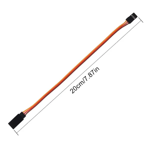 Miniatura 2 de ACEIRMC Cable de extensión servo de 3 pines hembra a macho conector de cable JR para control remoto RC Car Airplanes (39.4 in)