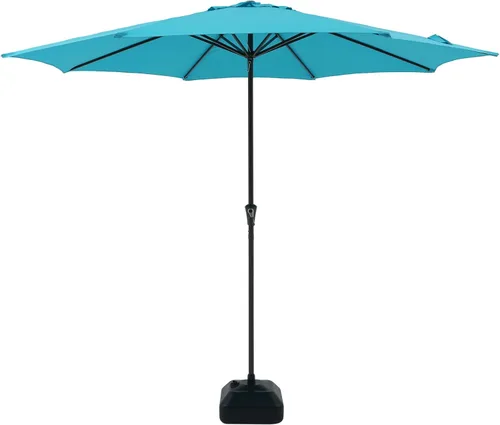 Miniatura 12 de COBANA Patio Umbrella with Base Included, Outdoor Market Table Umbrella with Umbrella Stand Weights
