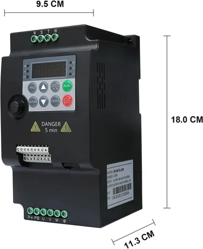 Miniatura 2 de 1 unids 220 V 380 V Variable Frecuencia Drive Convertidor Inversor 0.75/1.5/2.2/4/5.5KW Motor Speed Controller VFD (0.75KW 380V 3PH-3PH)