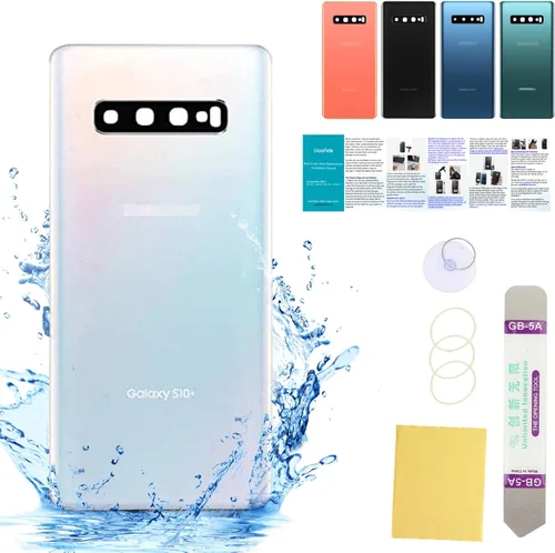 Miniatura 19 de Compatible con Samsung Galaxy Note 10+ Plus - Tapa trasera de cristal de repuesto de 6.8 pulgadas SM-N975U, todos los operadores con manual