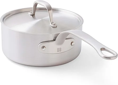 Miniatura 4 de Daniel Boulud Kitchen - Juego de utensilios de cocina de 7 piezas, juego de ollas y sartenes de acero inoxidable de 5 capas de inspiración francesa