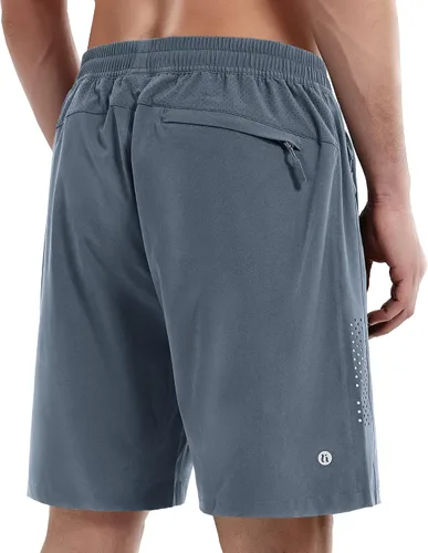 Miniatura 2 de HIFEOS Pantalones cortos deportivos para hombre, pantalones cortos de entrenamiento para correr, tenis, gimnasio, 5, 7, 9 pulgadas, cómodos