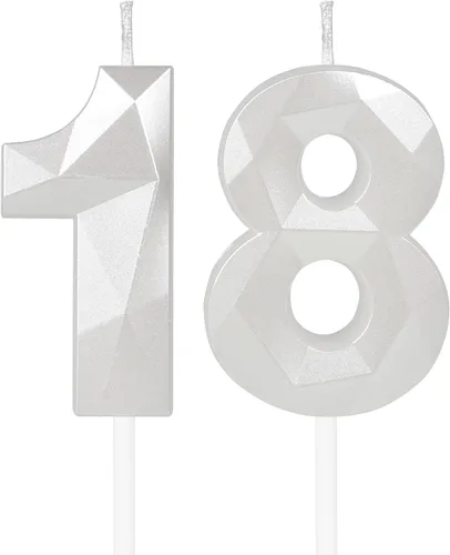 Miniatura 173 de Velas de cumpleaños número 15, velas número 15, velas de feliz cumpleaños de oro rosa para pastel, decoraciones de cobertura de pastel de diseño 3D