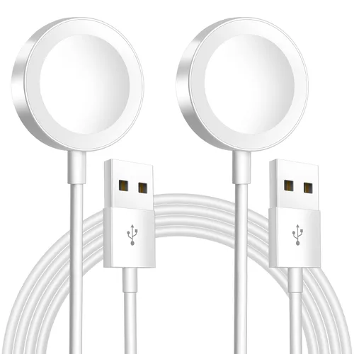 Miniatura 10 de Cargador magnético de carga rápida para Apple Watch, carga inalámbrica magnética compatible con iWatch Series Ultra/10/9/8/7/6/SE/SE2/5/4/3-[1.6