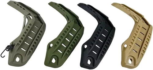 Miniatura 7 de ATAIRSOFT Kit de montaje en riel para casco rápido, guía de riel lateral del casco con tornillos de montaje de cordón