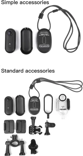 Miniatura 7 de Cámara compacta para el pulgar, cámara deportiva al aire libre, cámara portátil para grabación, herramienta de vlogging de 1080P, kit de video