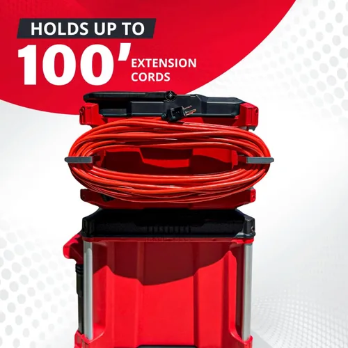 Miniatura 6 de Soporte para cable de extensión Packout para el sistema Alpha Rail Compatible con la caja de herramientas Packout de Milwaukee - Se ajusta a