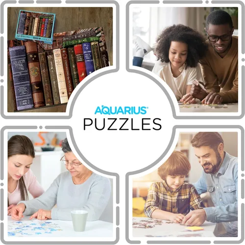 Miniatura 4 de AQUARIUS Rompecabezas de libros de hechizos y pociones (rompecabezas de 1000 piezas), sin deslumbramiento, ajuste de precisión, 22 x 28 pulgadas