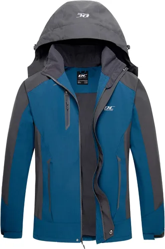 Miniatura 2 de Diamond Candy-Chamarra impermeable de Softshell con capucha para hombre.
