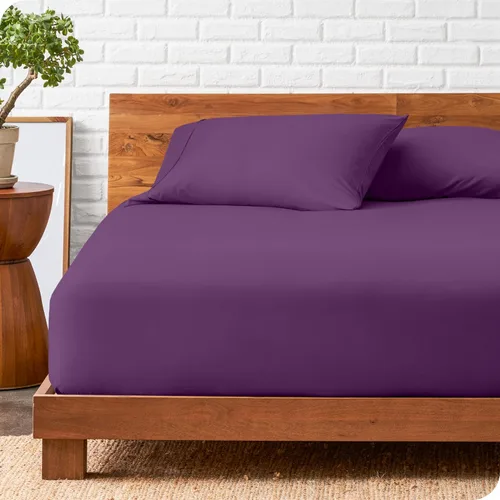 Miniatura 20 de Bare Home Juego de sábana bajera y fundas de almohada, microfibra ultrasuave de 1800 hilos, lujosa, doble cepillado, bolsillos profundos, ajuste 13