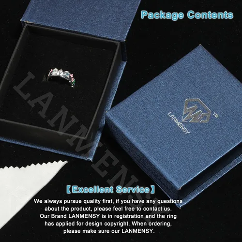 Miniatura 7 de LANMENSY Demon Slayer Anillos de anime Joyería original de plata de ley 925 "All24 estilos" nuevo Tamaño ajustable Kimetsu No Yaiba Cosplay Moda
