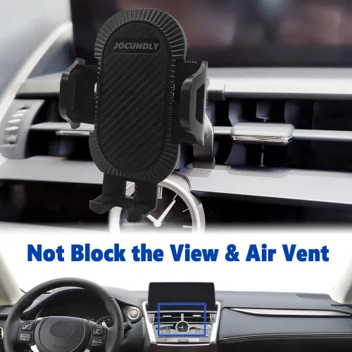 Miniatura 4 de Soporte de teléfono para automóvil Lexus NX 2015-2024 [compatible con funda gruesa] Soporte para teléfono móvil, soporte de navegación celular