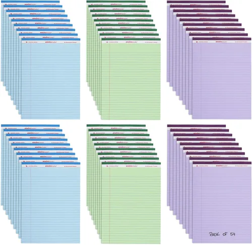 Miniatura 27 de ROARING SPRING Enviroshades - Bloc de notas de colores reciclados, paquete de 3, 40 hojas, 8.5 x 11.75 pulgadas, el paquete incluye 1 de cada