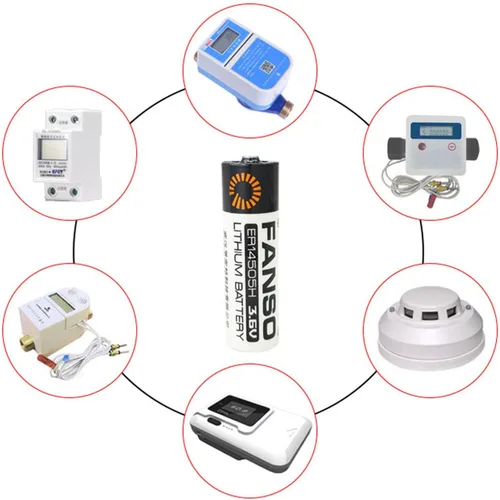 Miniatura 4 de FANSO ER14505H - Batería de litio de 3,6 V, 2700 mAh, ER14505, LS14500, Li-SOCL2, no recargable