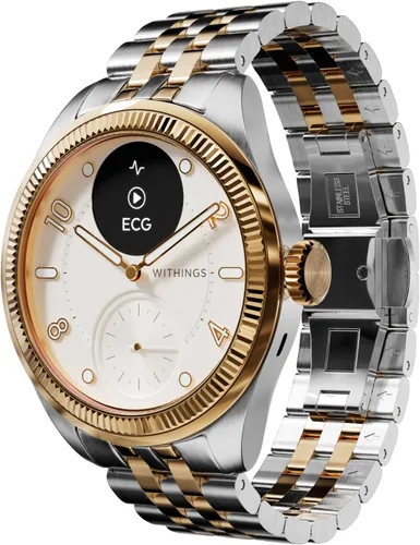 Miniatura 7 de WITHINGS Scanwatch Nova - Reloj inteligente híbrido de salud cardíaca para hombres y mujeres, SPO2, monitoreo de temperatura, sueño, salud Azul
