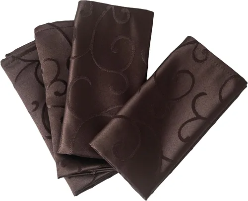 Miniatura 35 de Marina Decoration Mantel jacquard impermeable grueso elegante con ramas de damasco sólido de alta calidad, decorativo para el hogar, cocina, Crema
