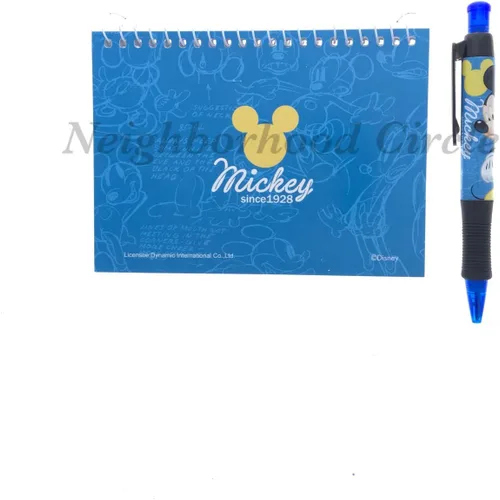 Miniatura 2 de Libro de autógrafos de Mickey Mouse con bolígrafo (azul)
