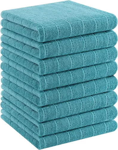 Miniatura 177 de Homaxy Paños de cocina 100% algodón de felpa, toallas de cocina ultra suaves y absorbentes para la cocina, adecuadas para secar y lavar platos