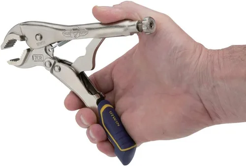 Miniatura 6 de IRWIN VISE-GRIP Alicates de bloqueo, mordaza curva de liberación rápida de 7 pulgadas (IRHT82574)