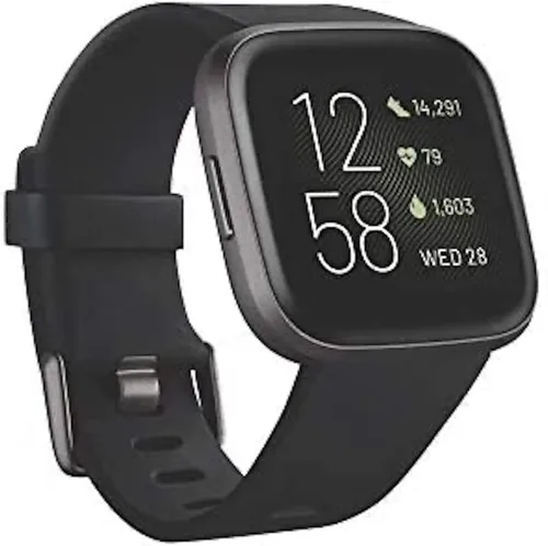 Fitbit Versa 2 - Reloj inteligente de salud y fitness con frecuencia cardíaca, música, Alexa integrado, seguimiento de sueño y natación,