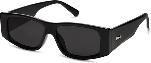 Miniatura 44 de SOJOS Gafas de sol polarizadas rectangulares Y2K de moda para mujeres y hombres, gafas de sol rave de diseñador de moda SJ2228