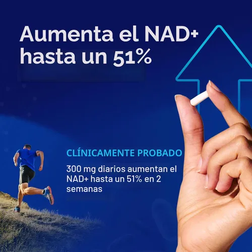 Miniatura 6 de Suplemento potenciador patentado NAD+ más eficiente que NMN - Ribosida de nicotinamida para el metabolismo y la reparación de la energía celular.
