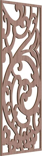 Miniatura 78 de Bridgewater - Paneles de pared decorativos de madera con calado, 9 3/8 pulgadas de ancho x 24 3/8 pulgadas de alto x 1/4 de alto, nogal