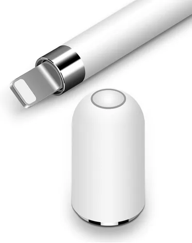 TITACUTE Tapa magnética de repuesto para Apple Pencil para Apple Pen Stylus para iPad Pro de 10.5 pulgadas, 12.9 pulgadas, 9.7 pulgadas, color blanco
