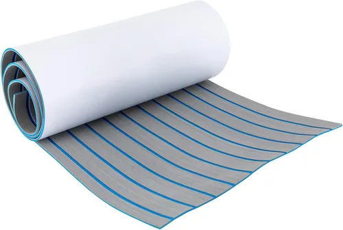 Miniatura 24 de EVA Faux Teak Decking Hoja para Pescado Barco Yate Antideslizante Marine Flooring Mat