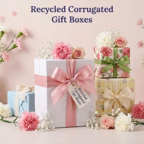 Miniatura 2 de Paquete de 40 cajas de envío pequeñas de 8 x 6 x 6 pulgadas, cajas de correo de cartón corrugado blanco para envío, embalaje de pequeñas empresas