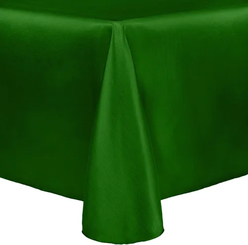 Miniatura 22 de Ultimate Textile Majestic - Mantel ovalado reversible Shantung Satin (72 x 120 pulgadas), color amarillo claro